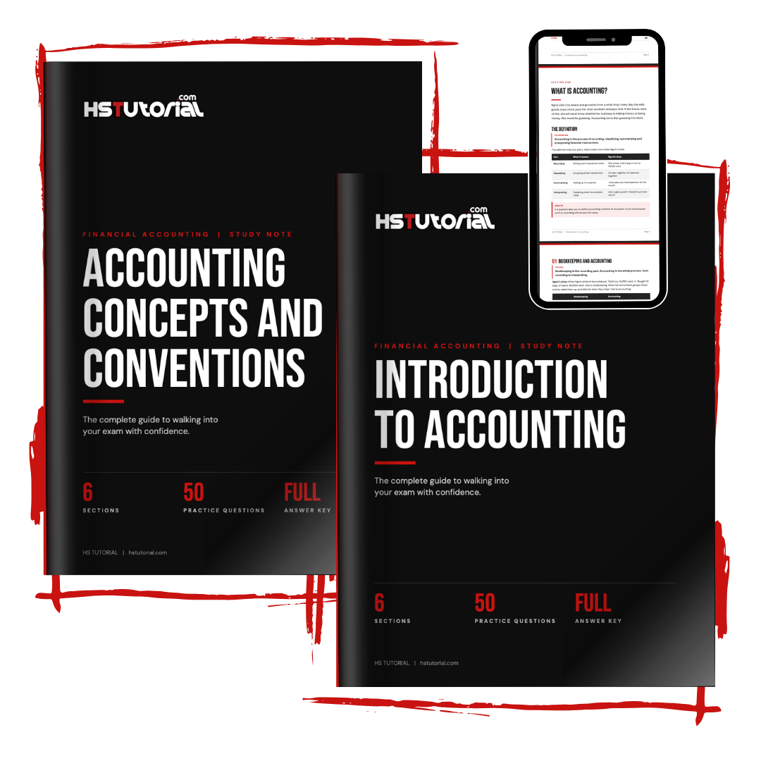 Introduction to Accounting study note cover