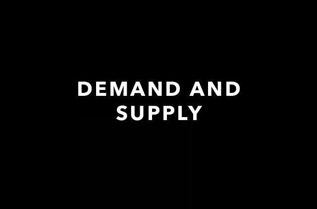 Supply and Demand