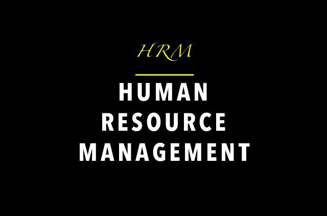 Human Resource Management