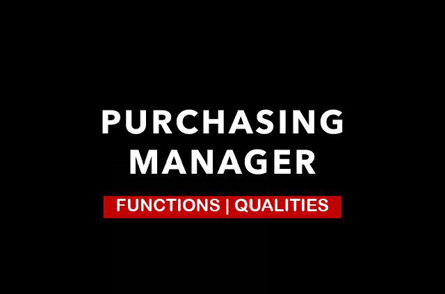 Purchasing Manager