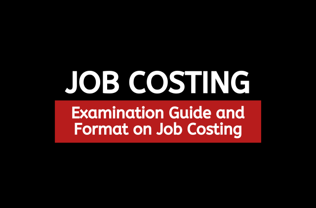 job costing